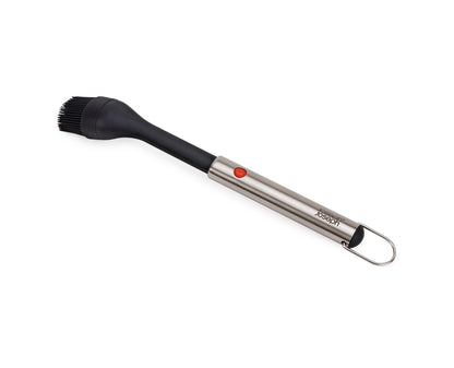 Joseph Joseph GrillOut Silicone BBQ Basting Brush with Stainless Steel Handle, High-Heat Resistant Bristles, Retractable for compact storage, Easy-Clean