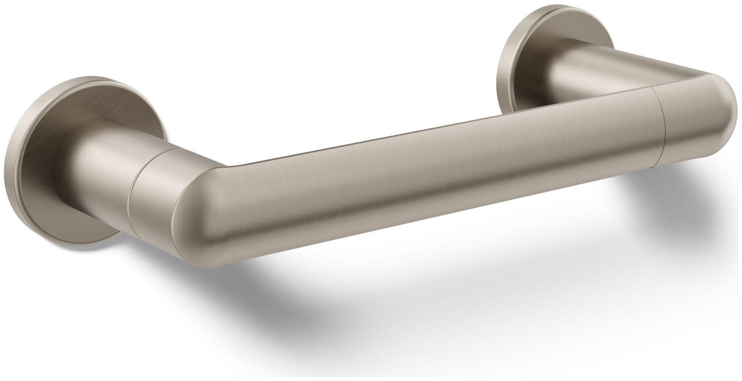 KOHLER Toilet Paper Holder by, Bathroom Toilet Paper Holder, Kumin Collection, Vibrant Brushed Nickel, K-24546-BN