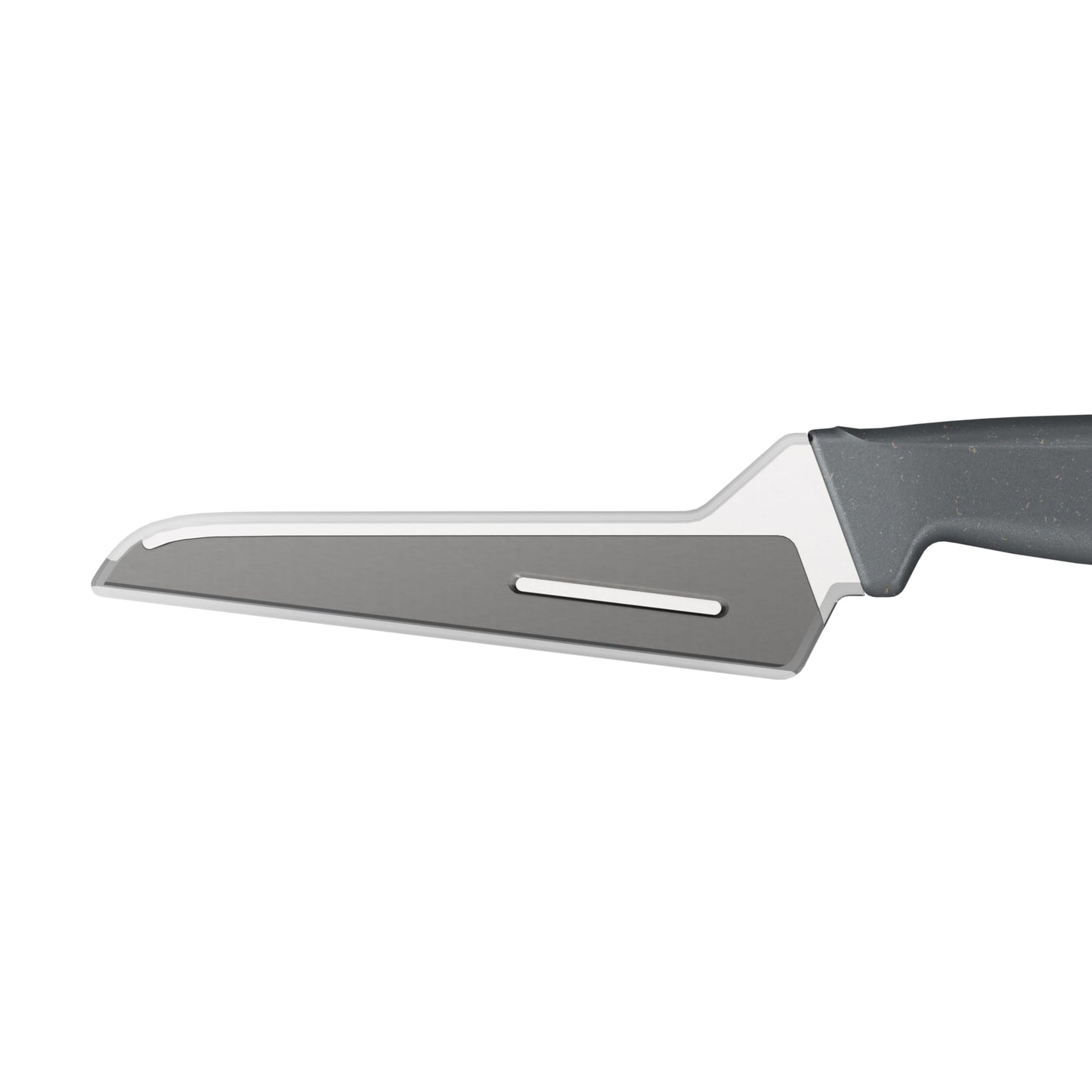 Zyliss Offset Santoku Knife – Sharp German Stainless Steel Blade – Sustainable Wheat Straw Handle – Precision Kitchen & Vegetable Knife – Dishwasher Safe – 3.9 inches