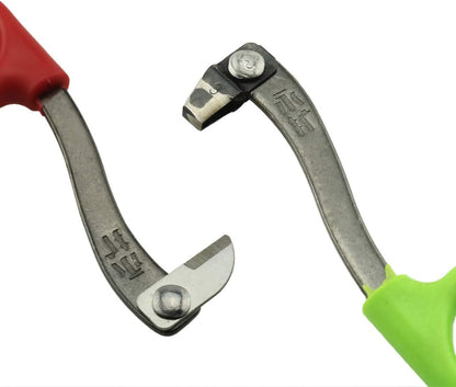 ZRM&E 2pcs Ring Barking Cutter 0# + 3# 90mm, Fruit Tree Girdling Knife for Garden Fruit Tree Shear Pruning