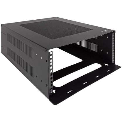 NavePoint 4U Server Rack, Vertical/Horizontal Wall Mountable Rack with Vented Enclosure for 19" IT Equipment, Cable Modems, Telecom, A/V