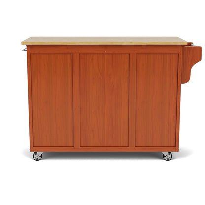 Homestyles Create-a-Cart Brown Mobile Kitchen Cart