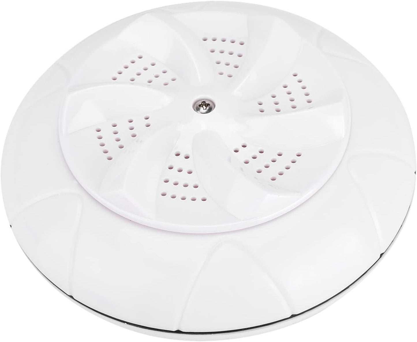 Ultrasonic Washing Machine, USB Powered Portable Turbine Washer for Traveling, Camping, Home Use (White)
