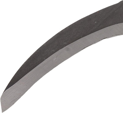 Zunate Double Scythe - High Manganese Steel Double Sickle - Ideal Gardening Tool for Outdoor Grass Cutting, Vine
