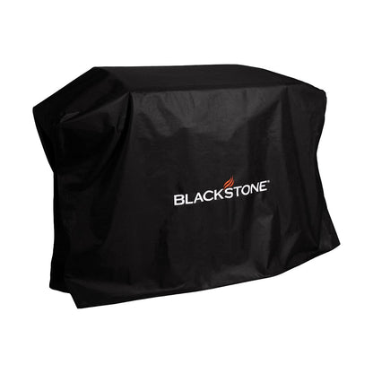 BLACKSTONE 5482 Griddle Cover Fits 36 inches Cooking Station with Hood Weather Resistant, Heavy Duty 600D Polyester Flat Top Gas Grill Cover with Cinch Straps 36" Black
