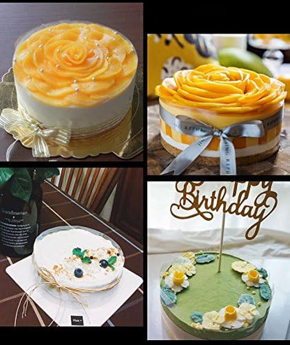 Acetate Sheets for Baking, 3 inch X 32.8ft Clear Cake Collars for Chocolate Mousse Crafts