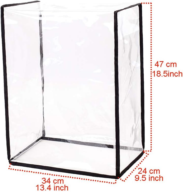 Clear Kitchen Blender Dust Cover, Compatible with Ninja Foodi Blender, Blender Cover with Accessory Pocket, Juice Cover