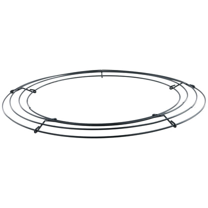 KINJOEK 15 Pack 12 Inch Wire Wreaths Frames, Wreath Forms Wreath Rings, Round Wire Frames for Wreaths, Christmas Decoration