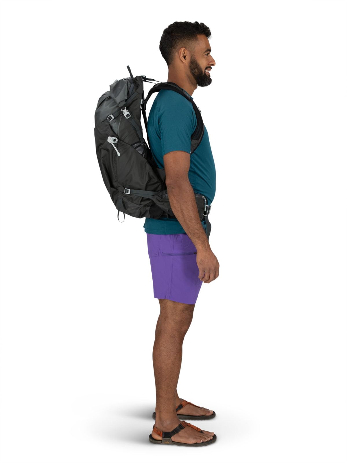 Osprey Downburst 26L Men's Hiking Backpack, Dark Charcoal