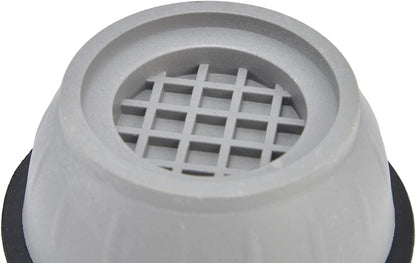 Washing Machine Cushion, 4pcs Shockproof Noise Cancelling Pad to Prevent Slip for Washer, Dryer (Large Diameter 9CM)