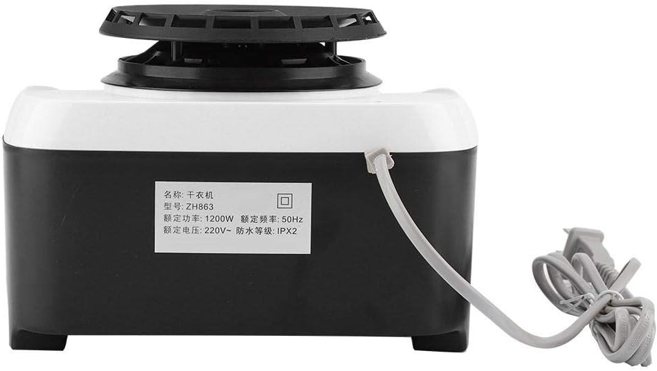 1200W Mini Portable Electric Laundry Dryer - Super Quiet Energy Saving Clothes Dryer for Apartment Home