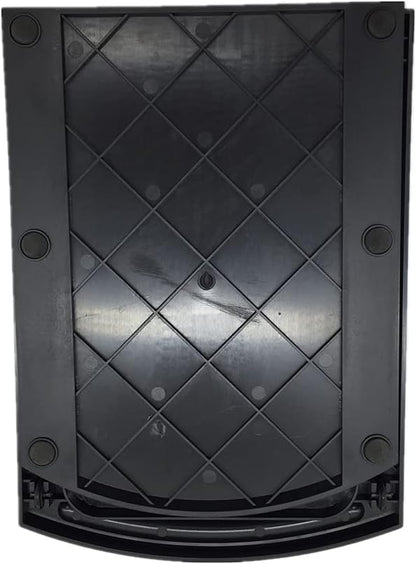 Kitchen Caddy Sliding Coffee Maker Tray Mat 12" - Blender Toaster Countertop Storage with Smooth Rolling Wheels (Black)