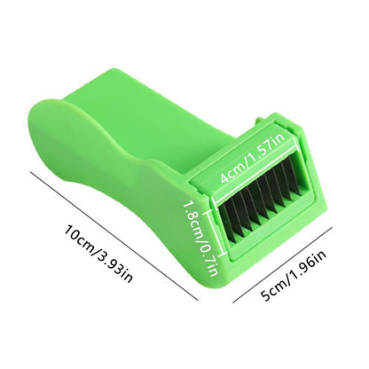WRIBZD Stainless Steel Bean Slicer, French Style Green Bean Cutter, Multipurpose Beans Cutter, French Bean Slicer Bean Grater, Beans Cutting Shredding Tool, Kitchen Supplies