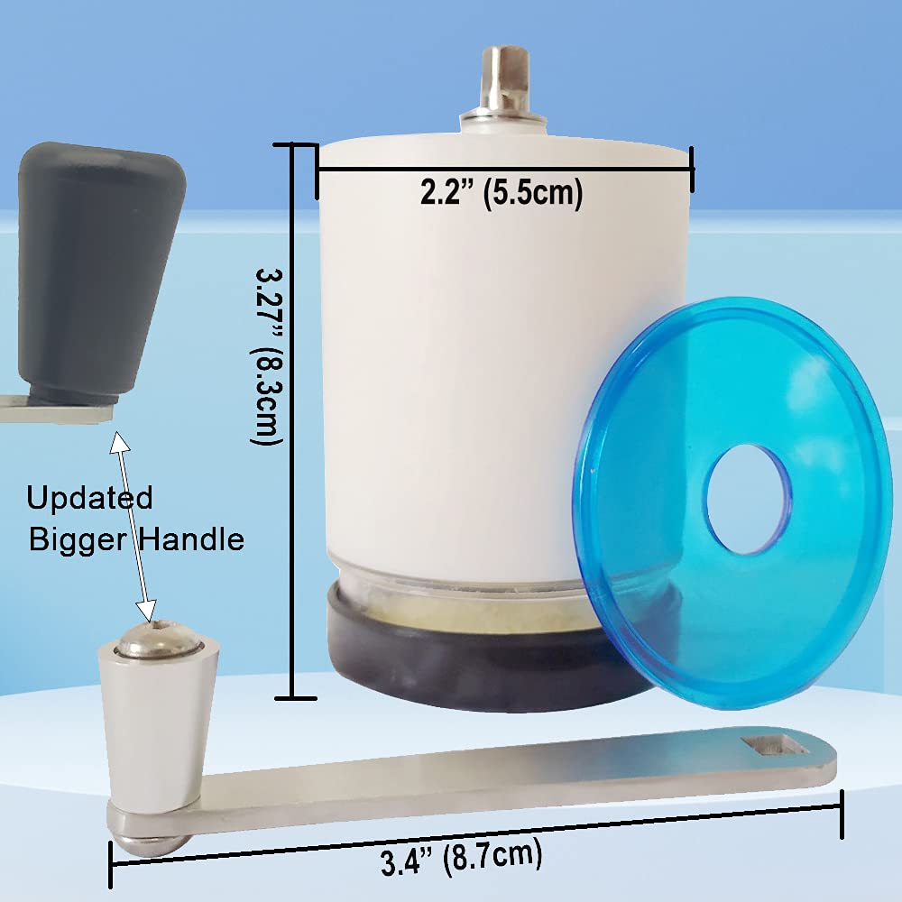 CoaGu Pill Crusher and Pulverizer - 2 Pack Pill Boxes and Cutter - Labor-Saving Grinder for Efficiently Crushing Multiple Tablets into Fine Powder