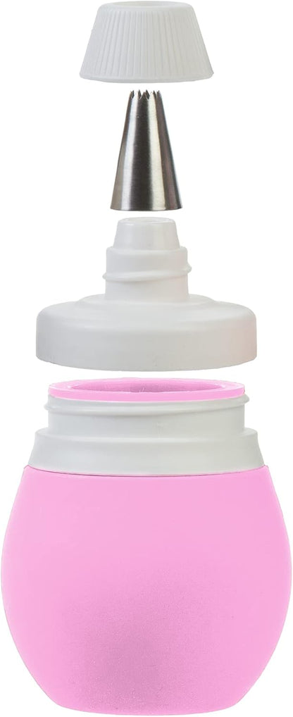 Prepworks by Progressive 8-Piece Pink Frosting Bulb Decorating Kit