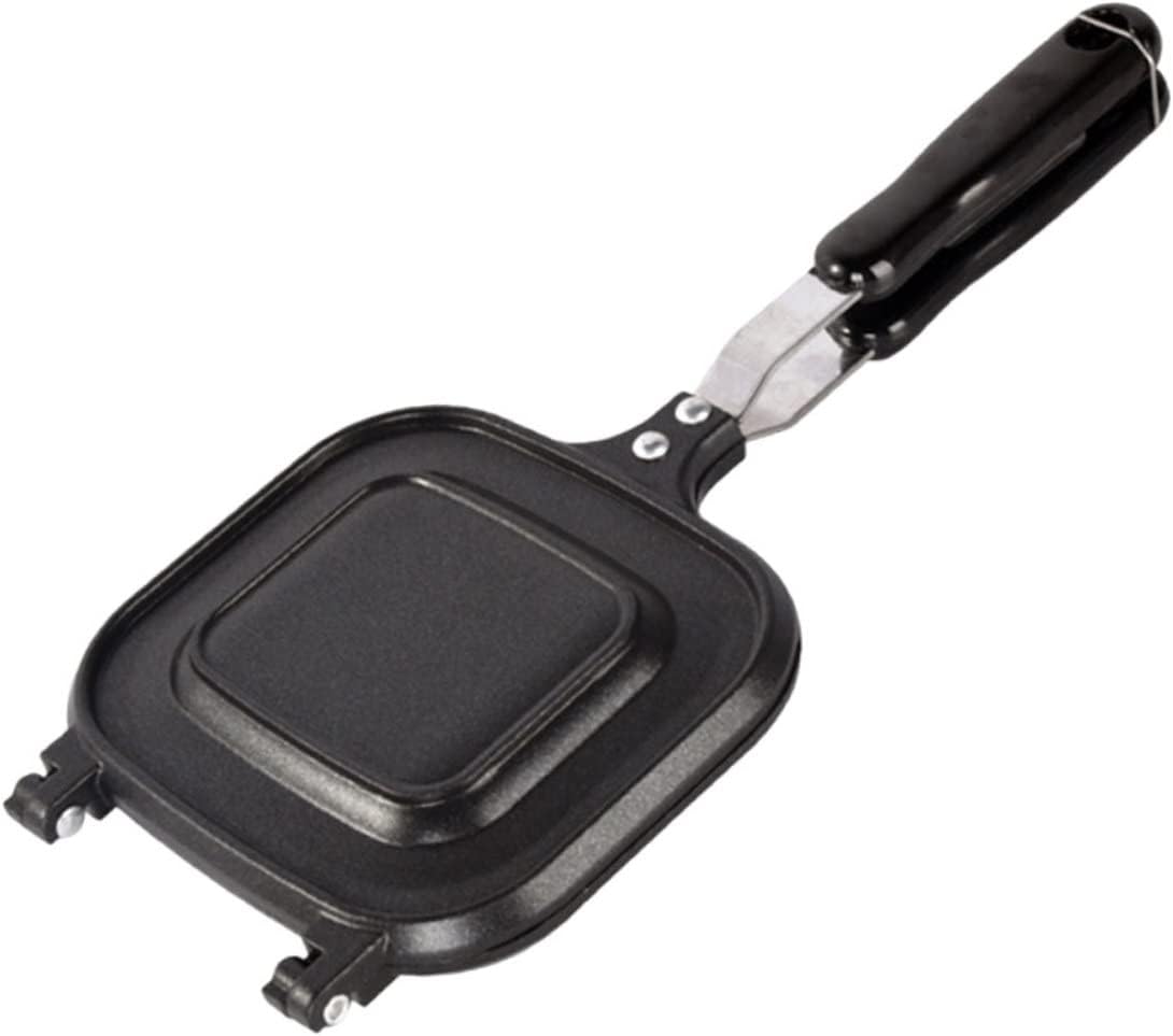 Sandwich Skillet, Non-stick Kitchen Sandwich Maker for Grilled Cheese, Double Side Frying Pan, Kitchen Essential Grill