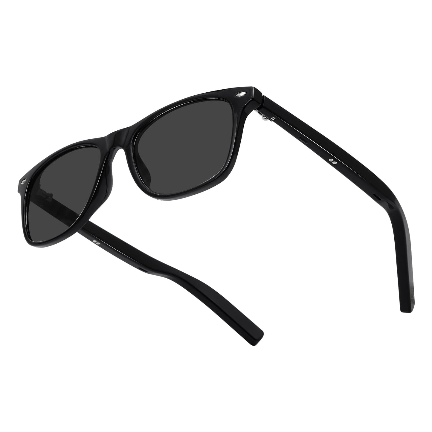 Smart Sunglasses Glasses for Men Women with AAC Speaker Open Ear Music Touch Buttons Remote Photo Voice Assistant Hand-free Calling, Unisex Audio Intelligent Bluetooth 5.0, Great Gift for Friends