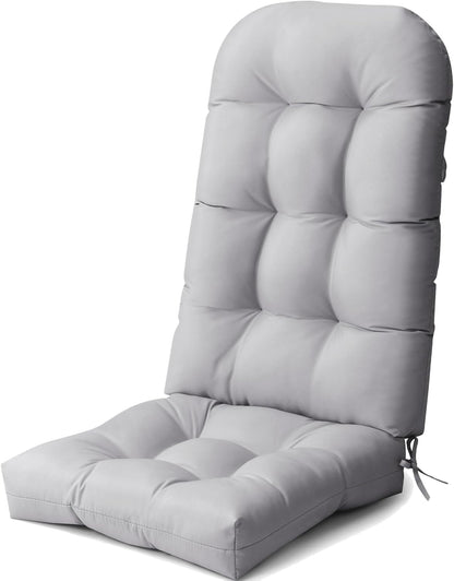 50x20x4 Inch, Crestlive Products Adirondack Chair Cushion, Outdoor Rocking Chair Cushion Water Resistant High Back
