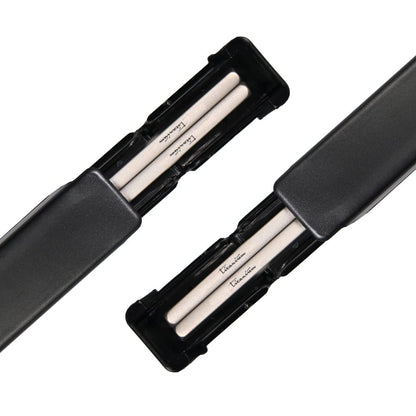 Titanium Chopsticks with Case, XBD Gears 2 Pairs of 9 Inches Square Chopstick Set Dishwasher Safe Reusable for Home & Travel (2-Pair Chopsticks)