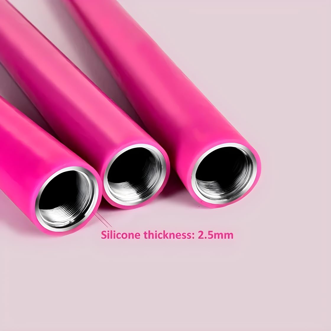 Dreamlin 3m Aerial Flying Pole Portable Suspension Yoga Fitness Tube Hanging Rotary Silicone Steel Dancing Pole Gym Equipment for Home (Pink)