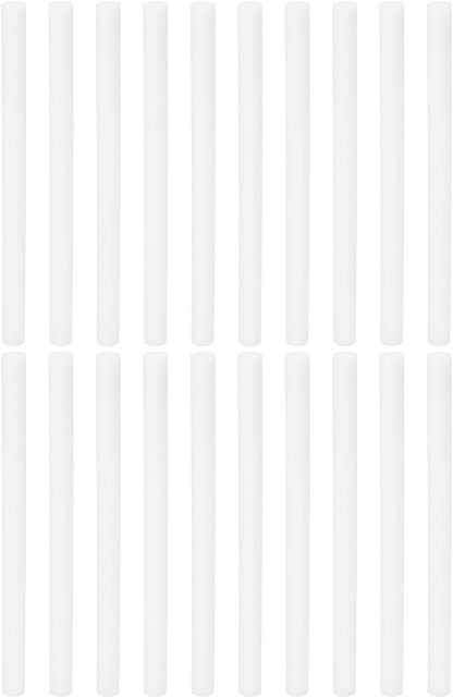PATIKIL 20 Pcs Humidifier Cotton Filter Sticks, Refill Wicks Replacement for USB Mini Humidifiers (6.3'' x 0.39'')