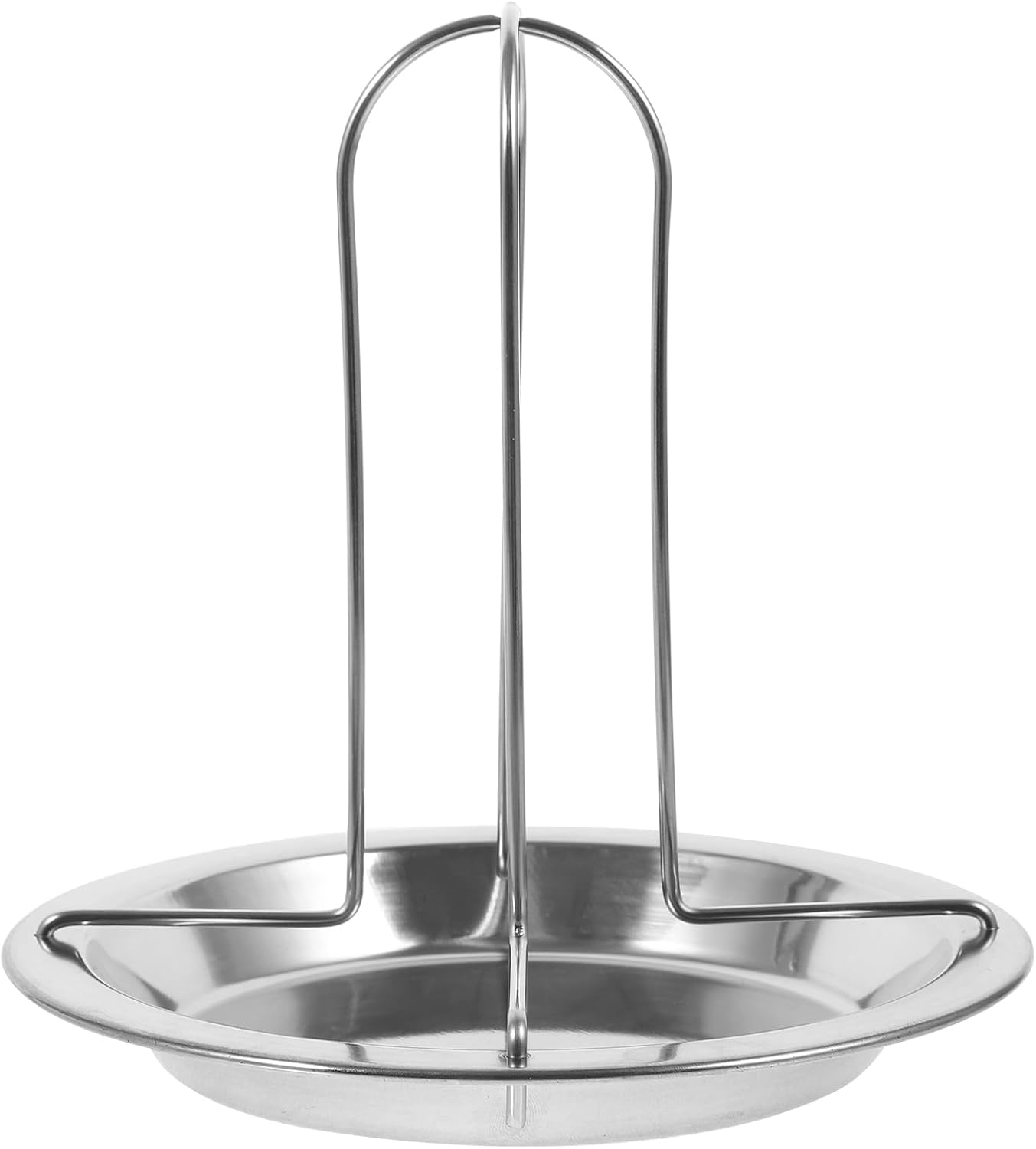 Yardwe Chicken Roaster Rack, Stainless Steel Vertical Roaster Rack for Grill Oven BBQ