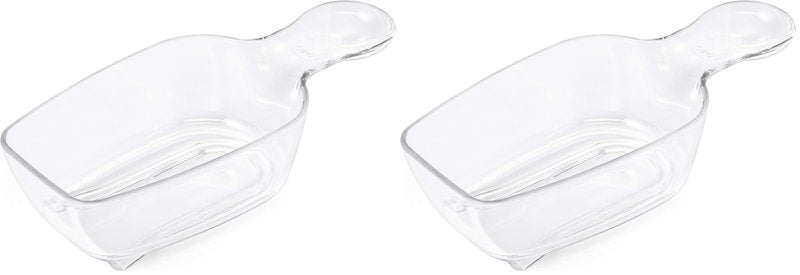 OXO Good Grips POP Container 1/2 Cup Scoop, Clear (Pack of 2)
