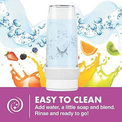 Bionic Blade Personal Blender, 26.5 Oz, Cordless, Rechargeable, 18,000 RPM Portable Blender for Shakes and Smoothies,
