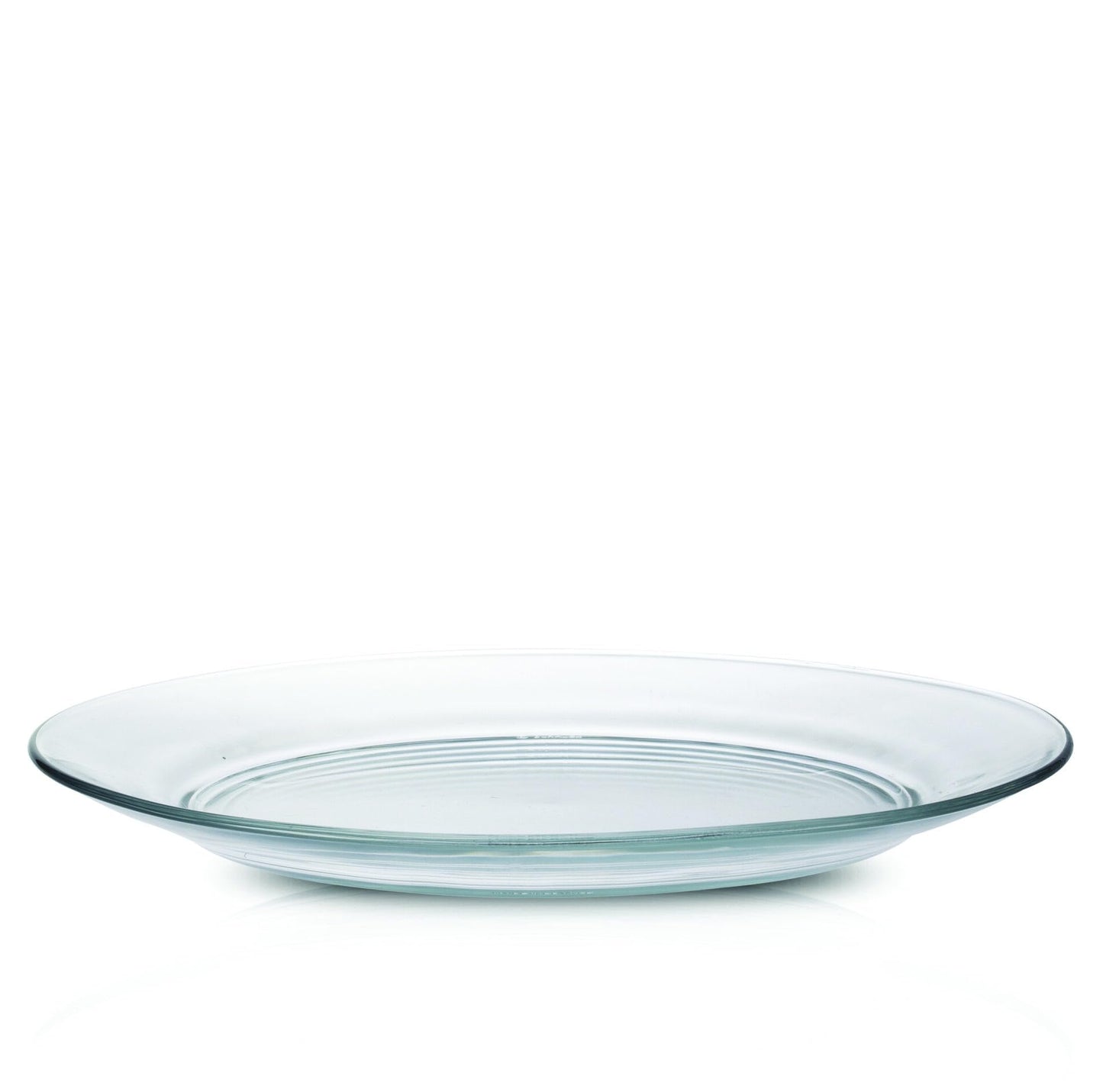 Duralex Lys Clear Glass 11 Inch Dinner Plate, Set Of 6