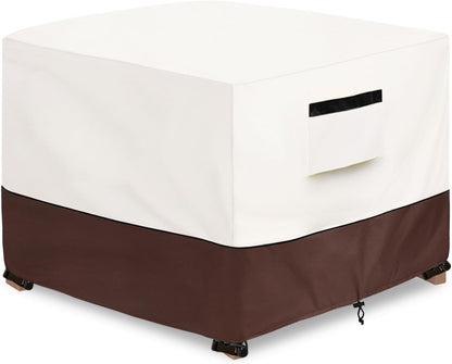 Cover,22W 22D 18H inch,Waterproof 3-Piece Set Patio Ottoman x x Square Patio Small Side Table Cover,Suitable