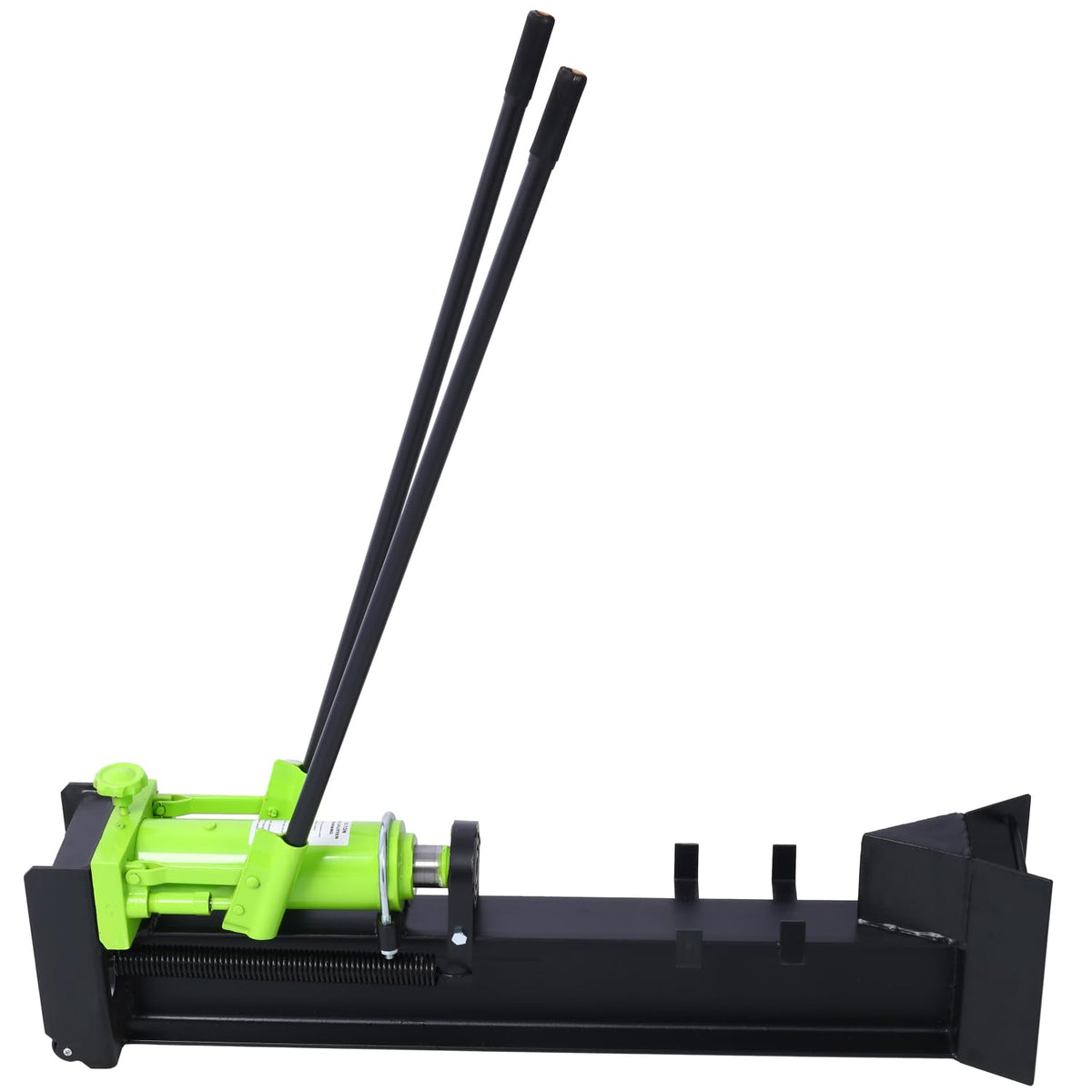 Geelife 10 Ton Horizontal Log Splitter - Steel Blackish Green - Powerful Labor-Saving Machine - Outdoor Use -