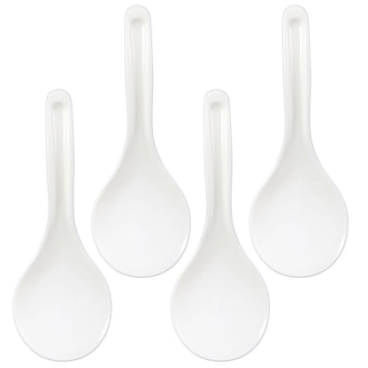 Curved Standing Rice Spoon Paddle, 2Pcs Non Stick Rice Scooper Potato Serving Spoon, Heat Resistant Cooker Scoop Paddle