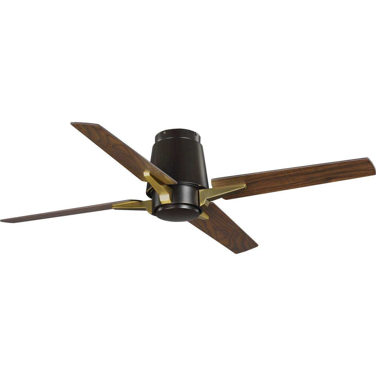 Progress Lighting Lindale Collection 52" Four-Blade Architectural Bronze Ceiling Fan
