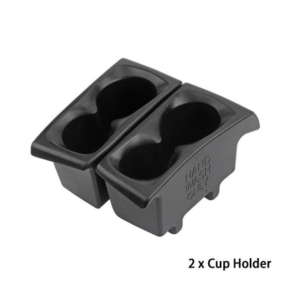 Car Door Cup Holder Insert Compatible with 2019-2024 Dodge Ram 1500 Right & Left Side Foam Door Trim Cup Holder Replaces# 5YK46TX7AC 5YK47TX7AC