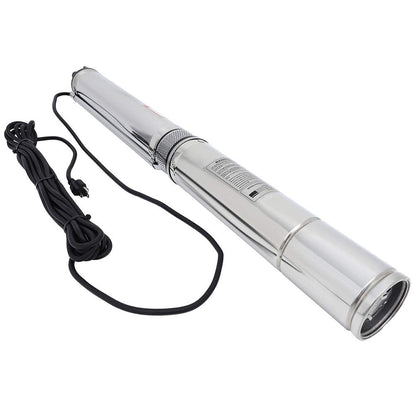 SCITOO Deep Well Pump for Garden Home Agricultural Irrigation 2 hp 42GPM Submersible Pump 440ft/134m 220V-240V / 60Hz
