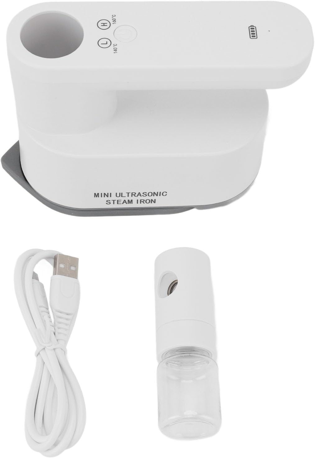 Skiennix Travel Steamer - Cordless Portable Mini Iron with 2 Temperature Settings | Ideal for Home & Travel
