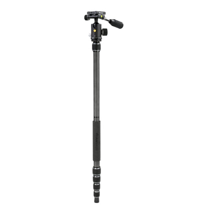 Vanguard VEO3T235CBP Carbon Fiber Travel Tripod with Ball Head, Removeable Pan Handle, and Quick Shoe with Built-in Smartphone Holder