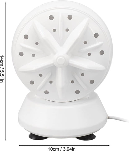Portable Mini USB Washing Machine for Small Clothes, Underwear, Baby Clothes with Double Washing Power for Travel