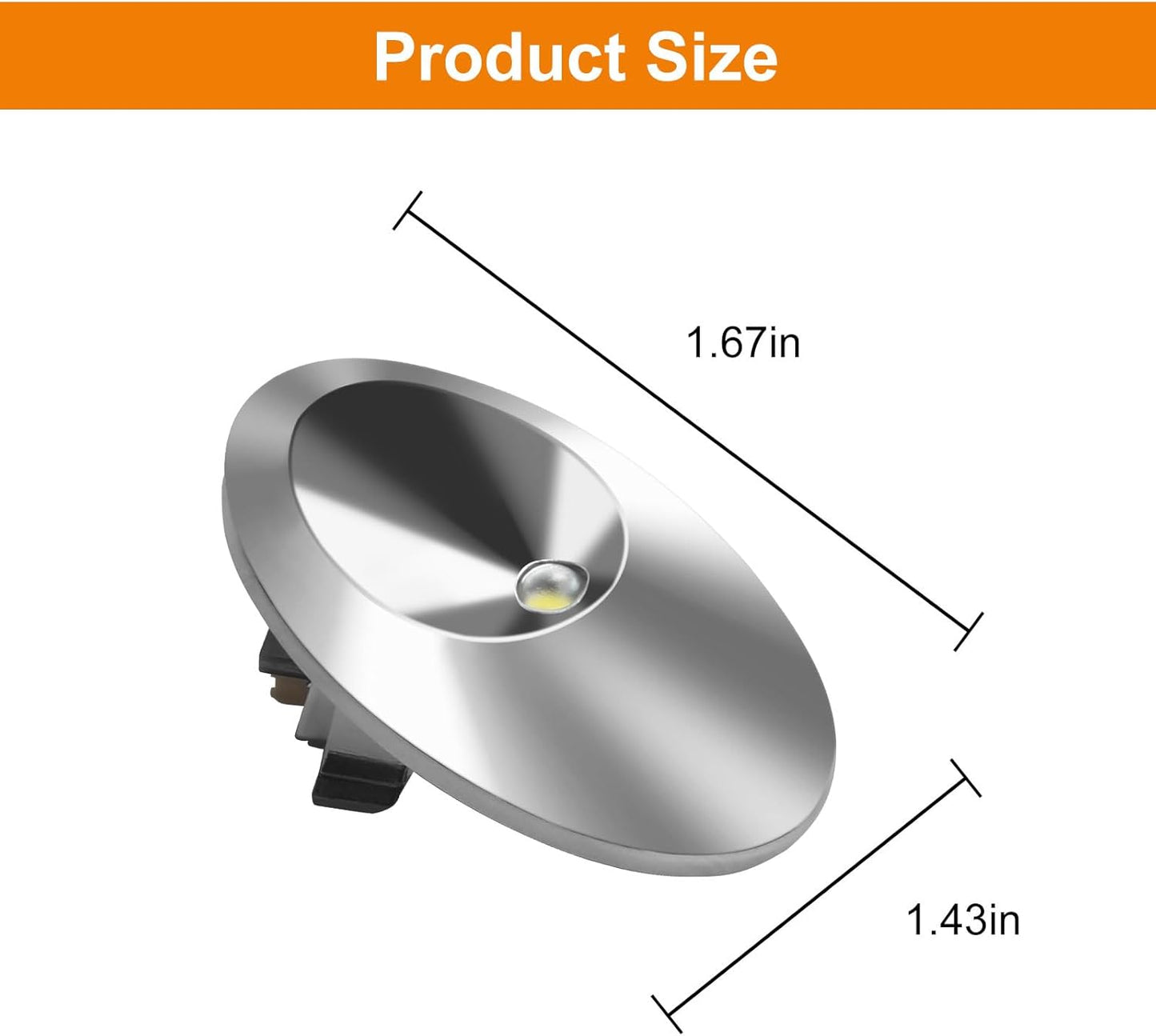WR55X11132 Refrigerator LED Light and Cover Assembly for GE Refrigerator, Replace WR55X25754