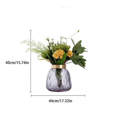 YOUQUEEN Artifical Tree Simulation Floral Set Decoration Modern Light Luxury Hotel Negotiation Table Office Dining Table TV Cabinet Interior Decoration Artificial Tree Indoor(A)