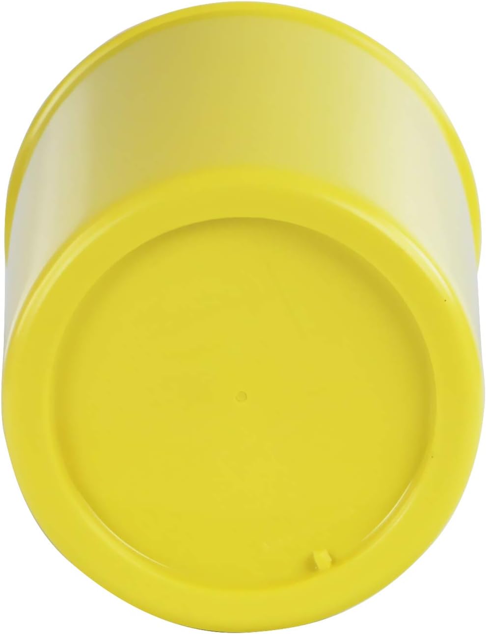 Calypso Basics 5 Piece Kitchen Utensil Holder with Heat Resistant Spoon, Slotted Spoon, Ladle, Spatula, BPA Free, Lemon
