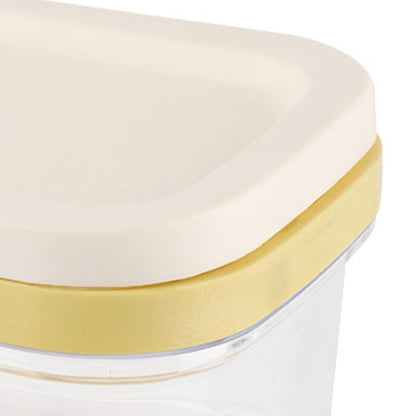 Luatoxry Butter Cutter and Storage Case, Airtight Butter Dish that Cuts into Slices, Transparent Butter Storage Box with Lid and Cutting Net for Cheese Cutting, 6.7x3.9x2.8in