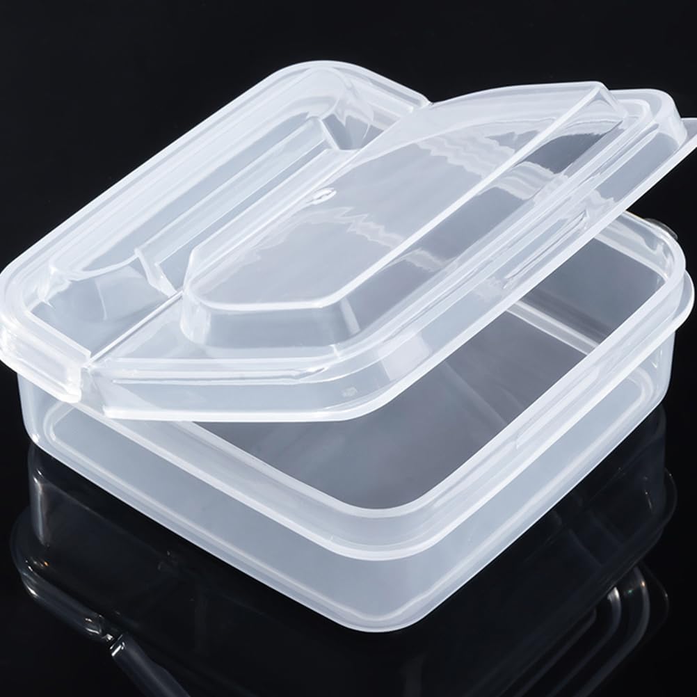 Cheese Storage for Fridge, 2 Pcs Airtight Utensil Holder, Deli Meat Saver Butter Boxes, Meal Prep Container for Kitchen
