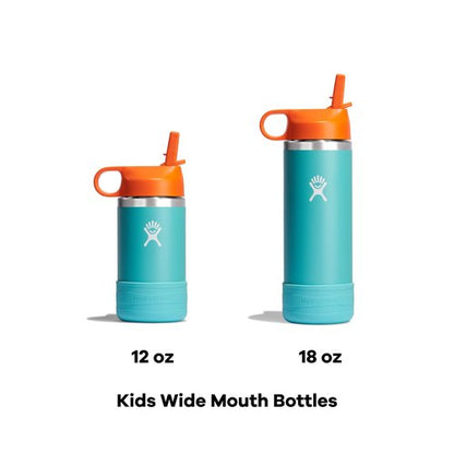 Hydro Flask 18 Oz Kids Wide Mouth Straw Cap And Boot Goji