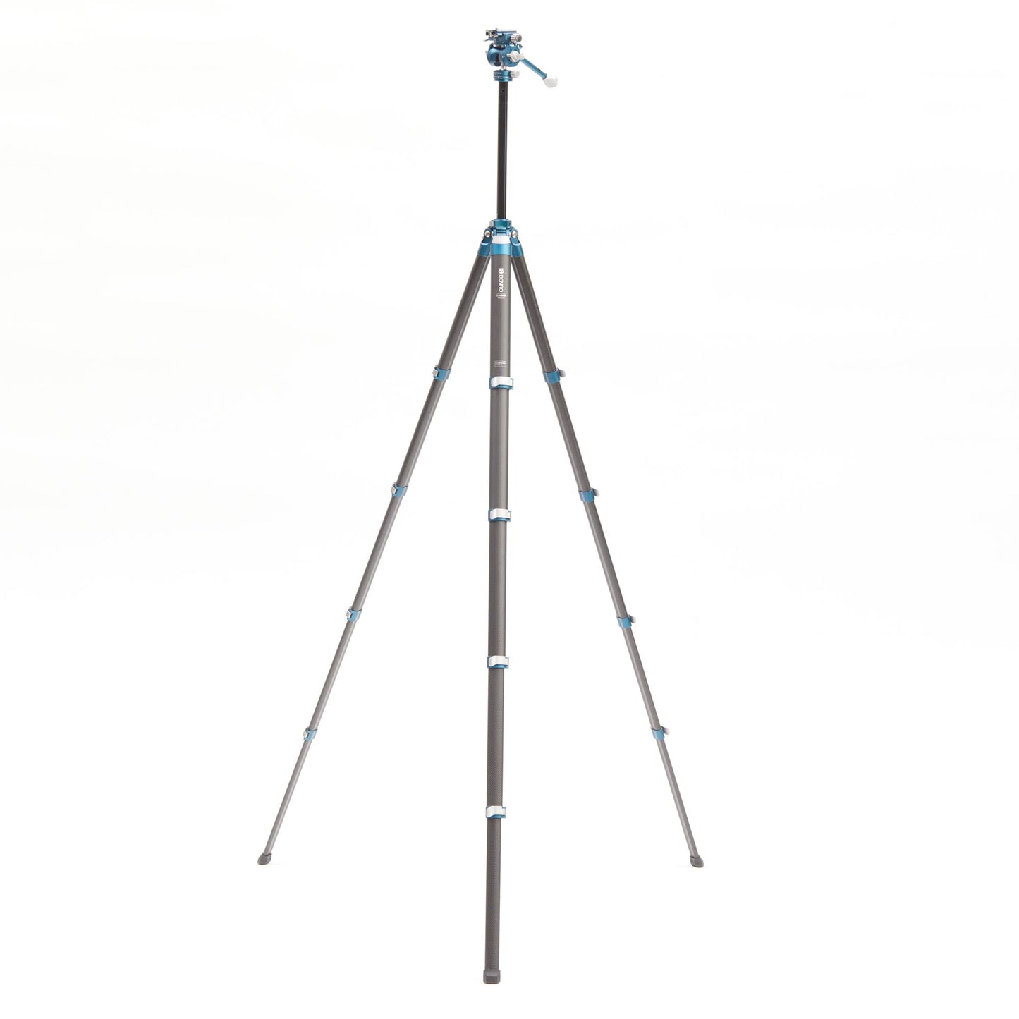 Benro CyanBird Carbon-Fiber Travel Tripod Kit w/ FS20PRO 2-in-1 Pan/Tilt Head – 60″ Max, 17″ Folded, 9.9 lb Load – Premium Support for Photo & Video (TCBC15FS20PROC)