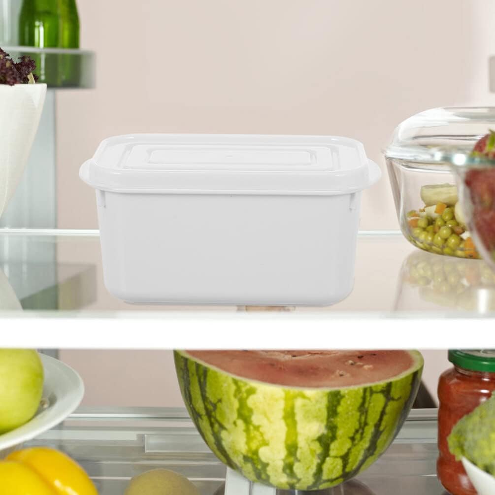 Mipcase Plastic Butter Dish with Lid, 700ml Cheese Storage Container for Kitchen.