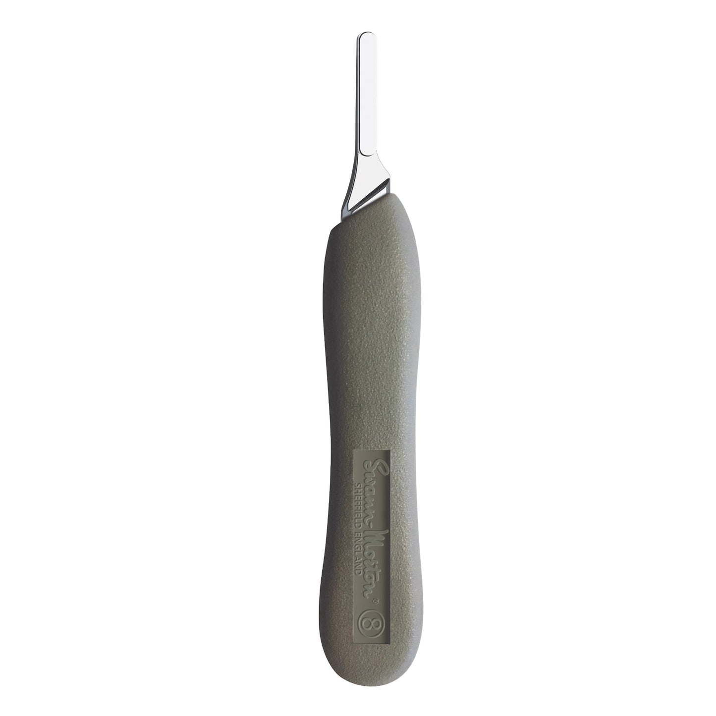 Swann Morton Ergonomic Scalpel Handle No. 8 - Plastic Design, Compatible with Blades 60 & 70, Surgical Knife Handle, Tool for Lab & Hobby Use, Precision Instrument