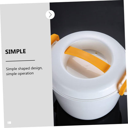Rice Cooker Microwave Pasta Pot, Office Lunch Container, Bento Rice Microwave Egg Cooker, Plastic Simple