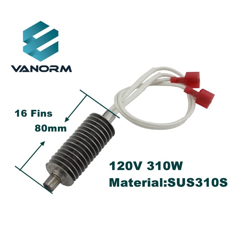 Harman Pellet Stove Igniter Upgrade Replacement # 3-20-677200 16Fins 310watts, Stainless