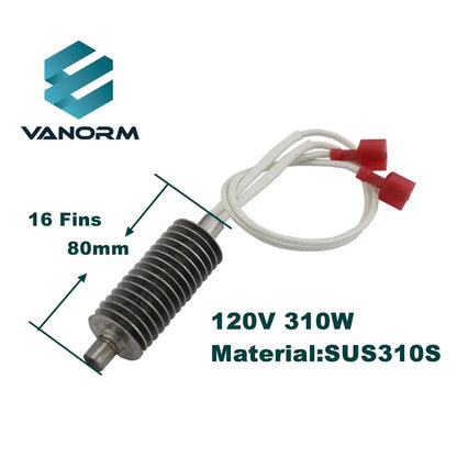 Harman Pellet Stove Igniter Upgrade Replacement # 3-20-677200 16Fins 310watts, Stainless